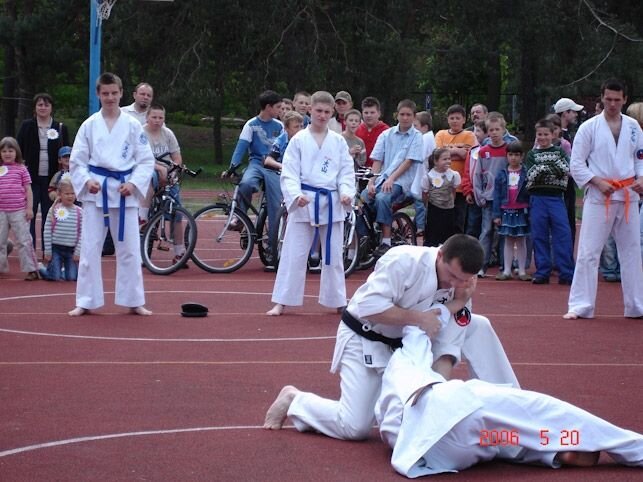 Pokazy sportowe Festyn Trójki 2006