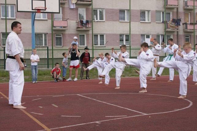 Pokazy sportowe Festyn Trójki 2008
