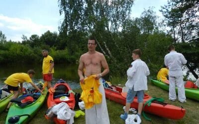 Spływ kajakowy Pilicą. 24 czerwca 2012 r.