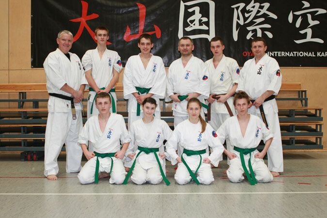 Egzamin na stopnie szkoleniowe kyu, Kozienice 19 stycznia 2019 roku