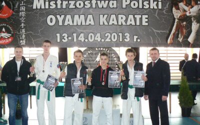 Mistrzostwa Polski Oyama Karate w konkurencji kumite.