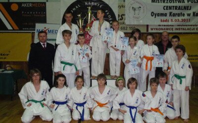 Mistrzostwa Polski Centralnej OYAMA KARATE w kata