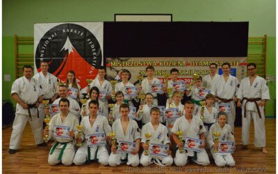 Mistrzostwa Kozienic Oyama Karate w konkurencji kata. 28 kwietnia 2014