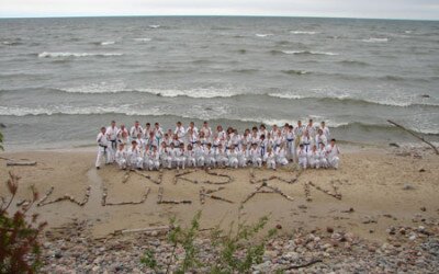 Obóz sportowy Oyama Karate Jastrzębia Góra 2012