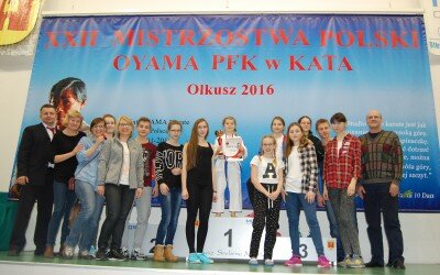 XXII Mistrzostwa Oyama PFK w Kata- Olkusz 12 marca 2016