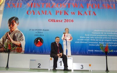 XXII Mistrzostwa Polski Oyama PFK w Kata, Olkusz 12 marca 2016