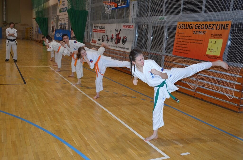 Egzamin na stopnie szkoleniowe kyu, Kozienice, 25 stycznia 2020 r.