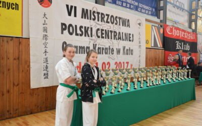 VI Mistrzostwa Polski Centralnej Oyama Karate w Kata, Łódź 11 lutego 2017 roku