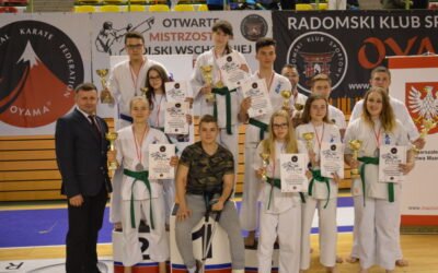 Otwarte Mistrzostwa Polski Wschodniej w Kumite, Radom 23 kwietnia 2017 roku