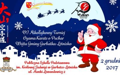 VI Mikołajkowy Turniej Oyama Karate o Puchar Wójta Gminy Garbatka- Letnisko