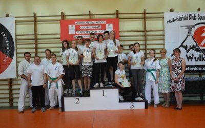Mistrzostwa Szkoły Oyama Karate w konkurencji Kata, Garbatka- Letnisko 28 maja 2018 r.