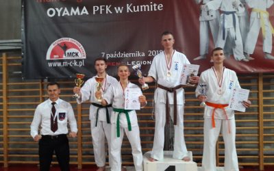 Otwarty Puchar Makroregionu Wschodniego w Kumite, Legionowo 7 października 2018 r