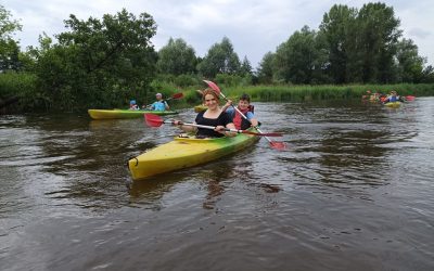 Spływ kajakowy Pilicą, Warka 26 czerwca 2021 r