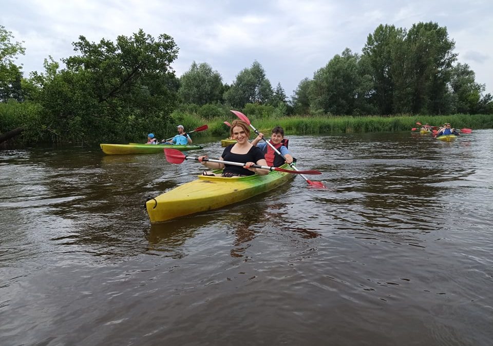 Spływ kajakowy Pilicą, Warka 26 czerwca 2021 r
