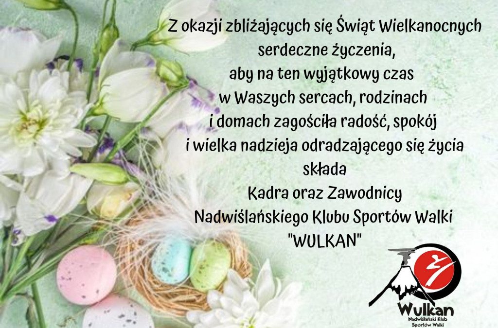 Życzenia z okazji Świąt Wielkanocnych.