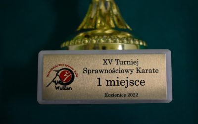 XV Turniej Sprawnościowy Karate, 14 grudnia 2022 r