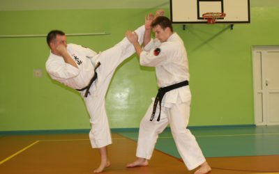 Egzamin karate na stopnie szkoleniowe kyu, Kozienice 10 lutego 2024 r