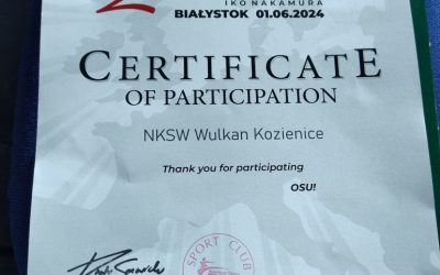 Mistrzostwa Europy IKO Nakamura, Białystok 1 czerwca 2024 r