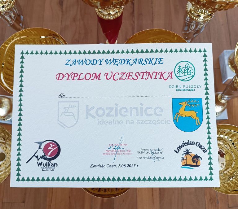 Zawody wędkarskie w Dniu Puszczy, Łowisko Oaza, Opatkowice, 7 czerwca 2025 r